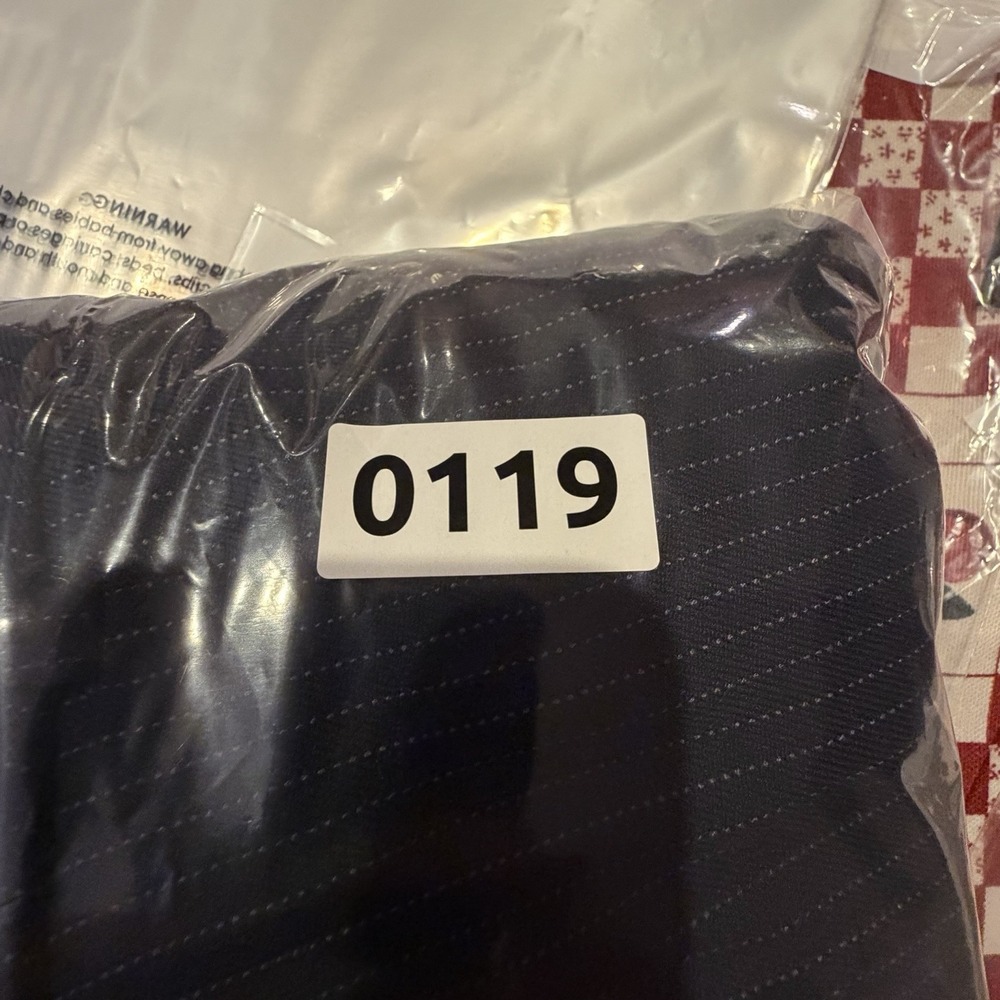 Lane Bryant The Curvy Allie Pants 28R Navy Pinstripe Career Dress Plus Size - Picture 8 of 8